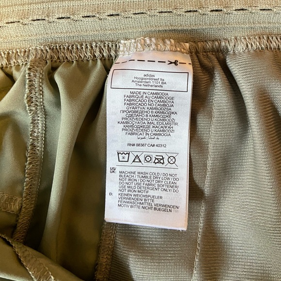 Men’s Adidias TRAIN ESSENTIALS MADE TO BE REMADE TRAINING SHORTS size L 7” green - Picture 8 of 11